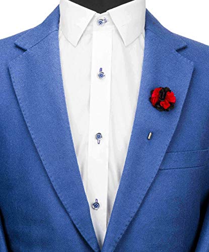 Men's Flower Bunch Lapel Pin