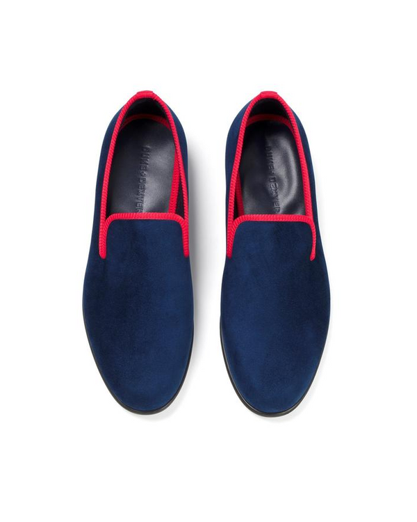 Mens royal 2025 blue loafers