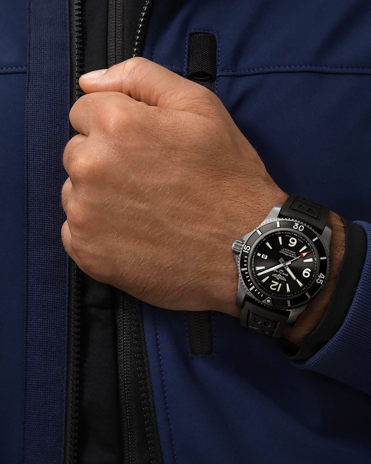 Superocean Automatic 46 Black Steel