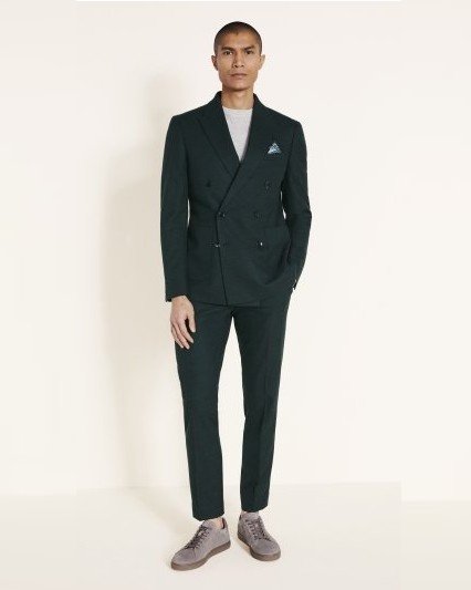 Slim Fit Forest Green Suit – Exclusive MR - Main Image