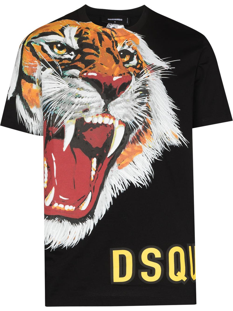 Tiger T-Shirt Black