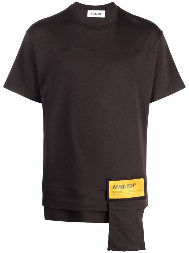 Waist Pocket T-Shirt Brown