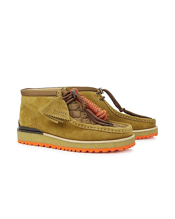 2 Moncler 1952 X Clarks Wallabee Suede Desert Boots