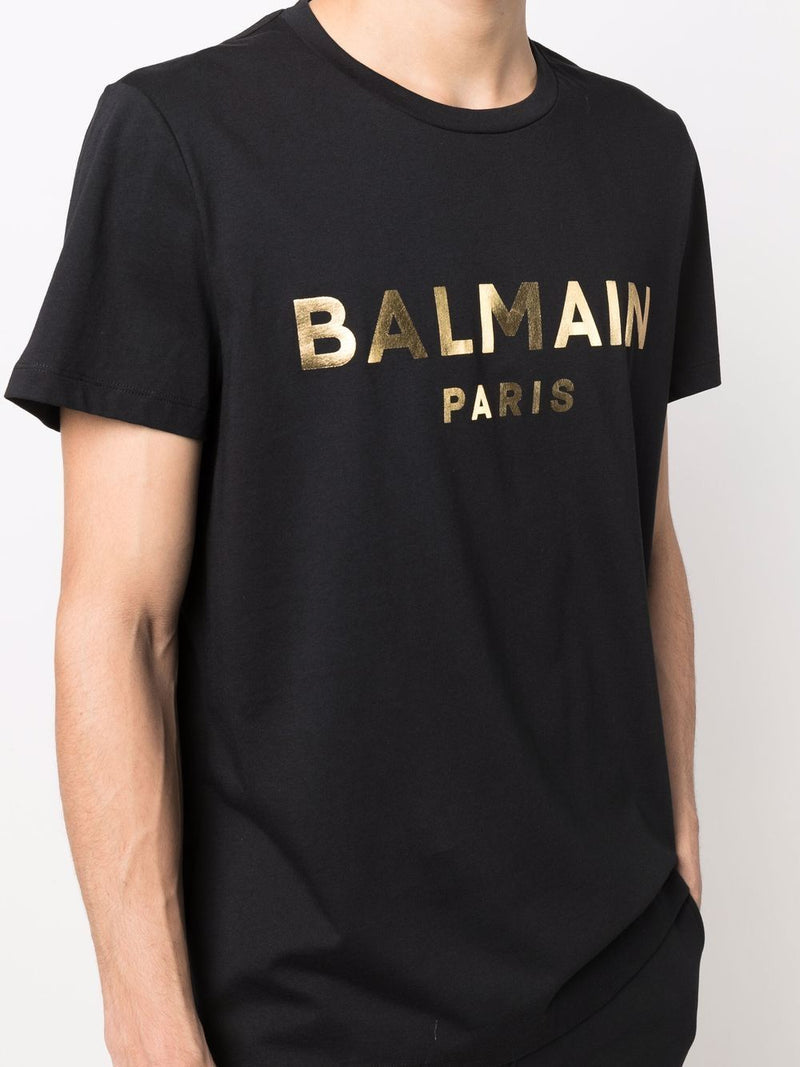 Logo T-Shirt Black Gold