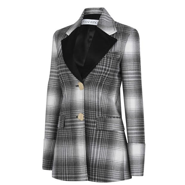 Fold Over Cuff Blazer Jacket