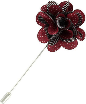 Pin Dot Flower Lapel Pin