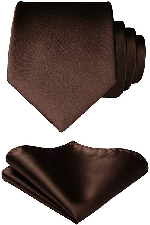 Men's Solid Color Tie Handkerchief