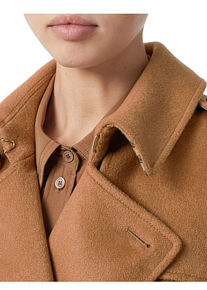 Regenerated Cashmere Trench Coat