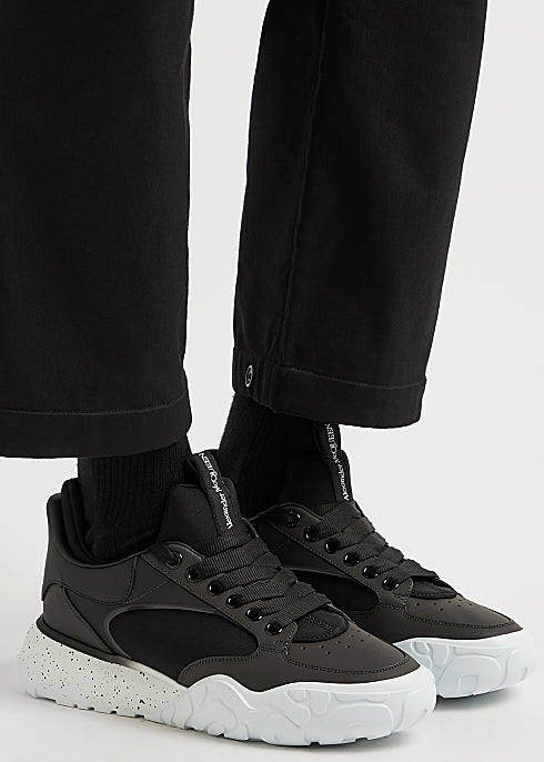 Court Panelled Neoprene Sneakers