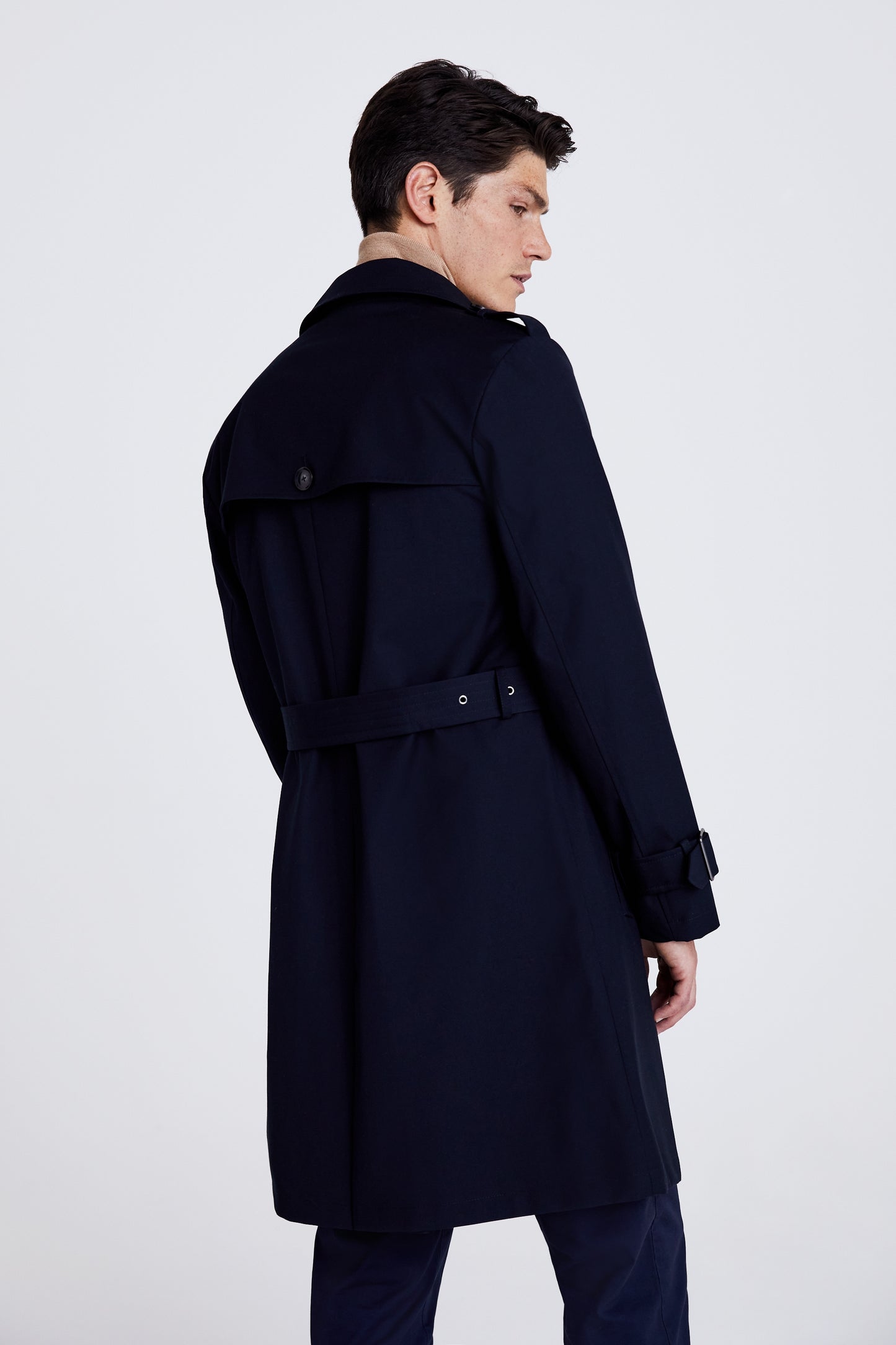 Navy Trench Coat