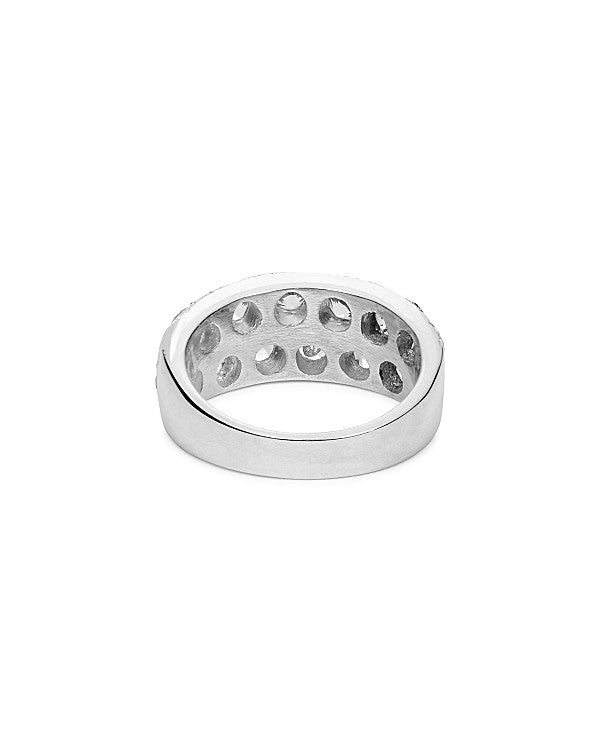 The Riviera Embellished Sterling Silver Ring