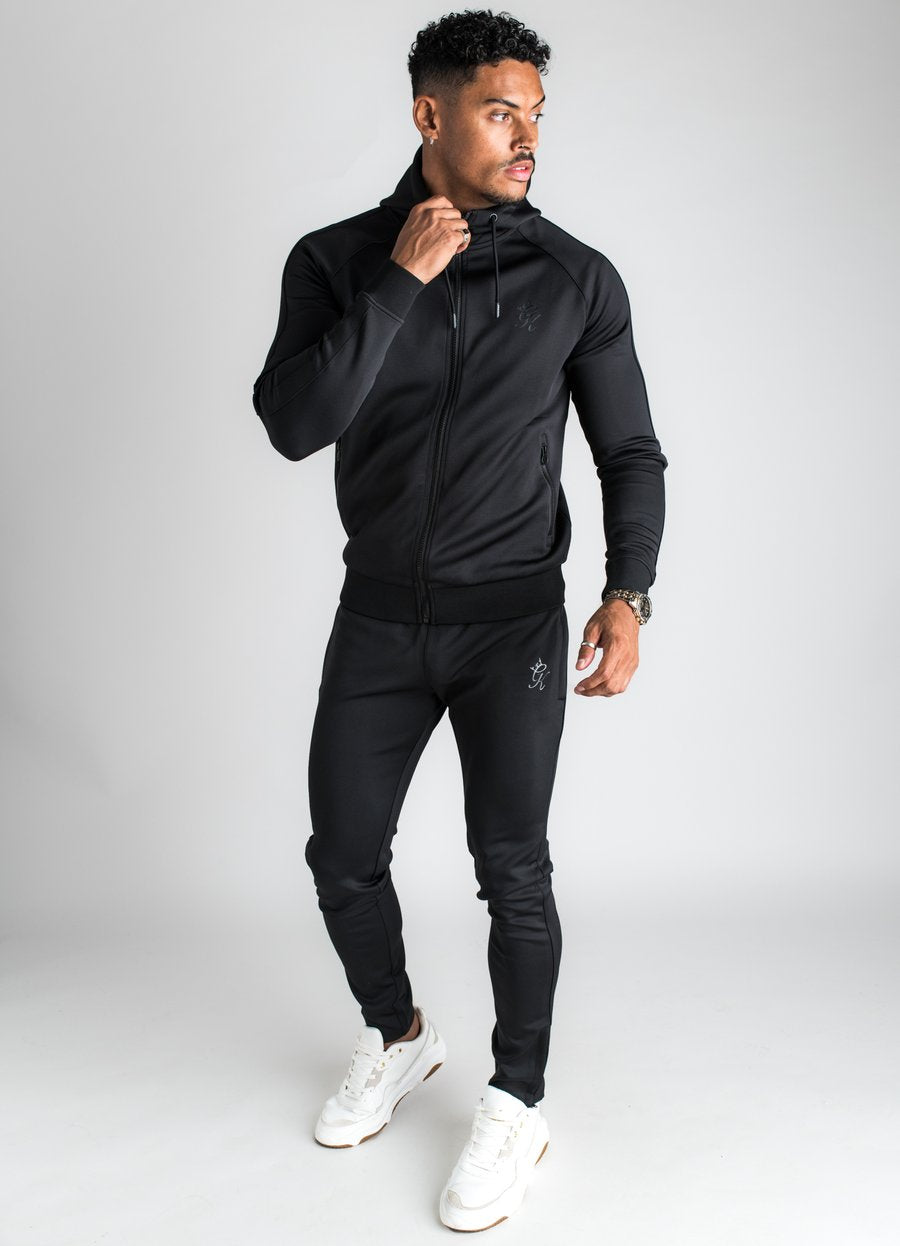 Basis Poly Tracksuit Bottoms - Black