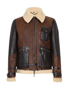 Belstaff shearling store jacket mens