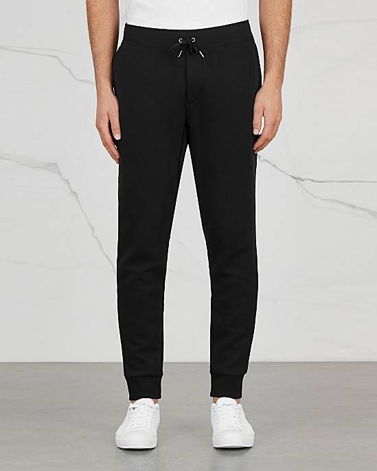 Black Jersey Jogging Trousers