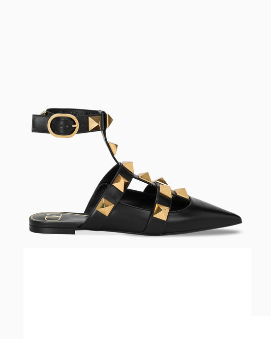 Black Roman Stud Runway sabot