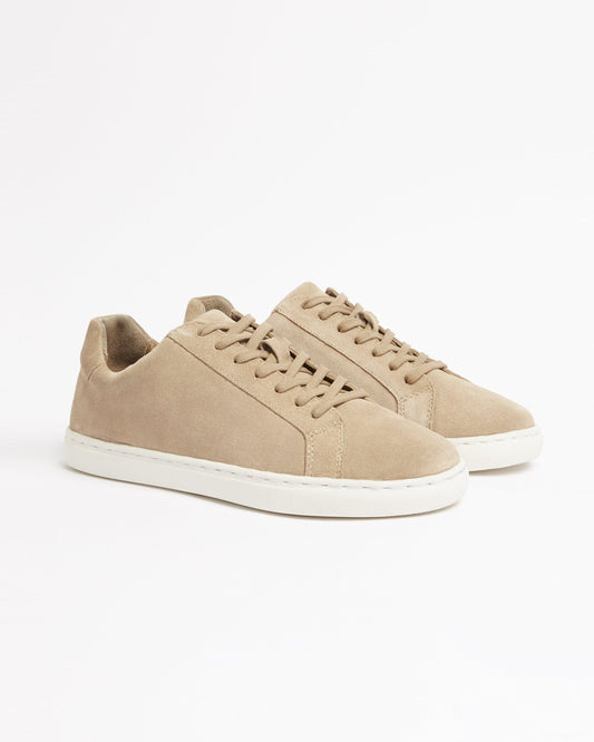 Camel Suede Trainers