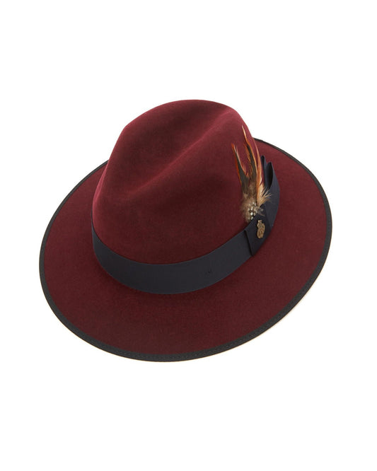 Farnham Down Brim Fur Felt Trilby Hat