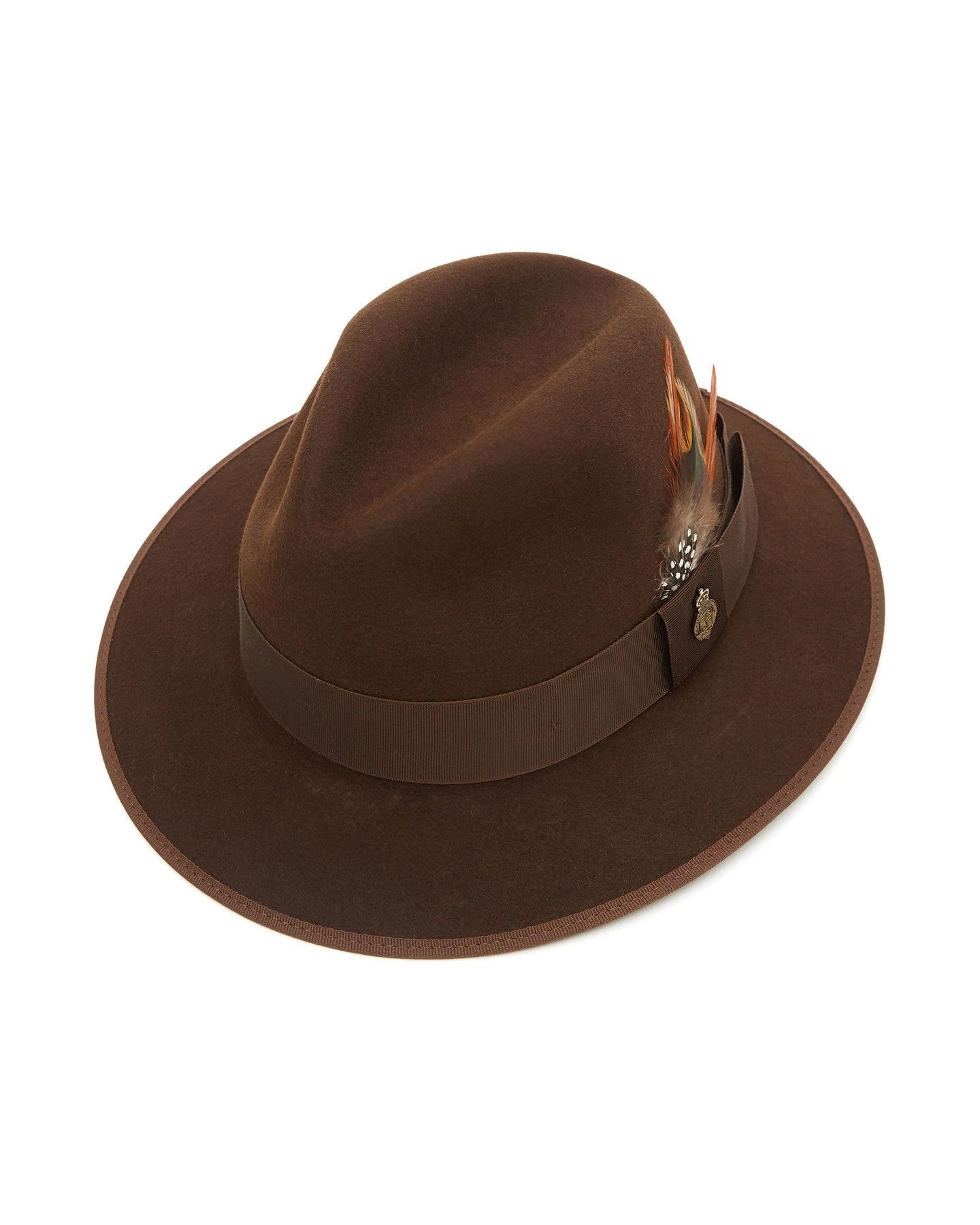 Farnham Down Brim Fur Felt Trilby Hat