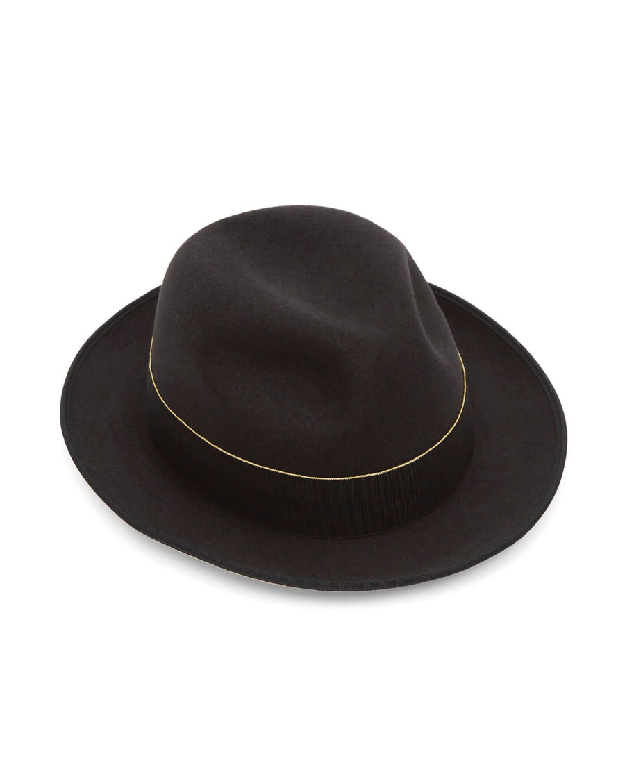 Sallis Epsom Double Hooded Fur Felt Trilby Hat