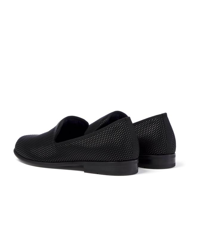 DUKE PYRAMID BLACK LOAFER