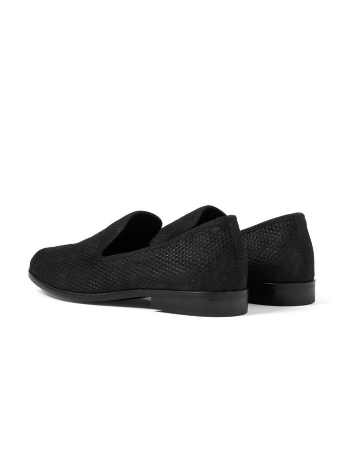 DUKE CUBED BLACK LOAFER