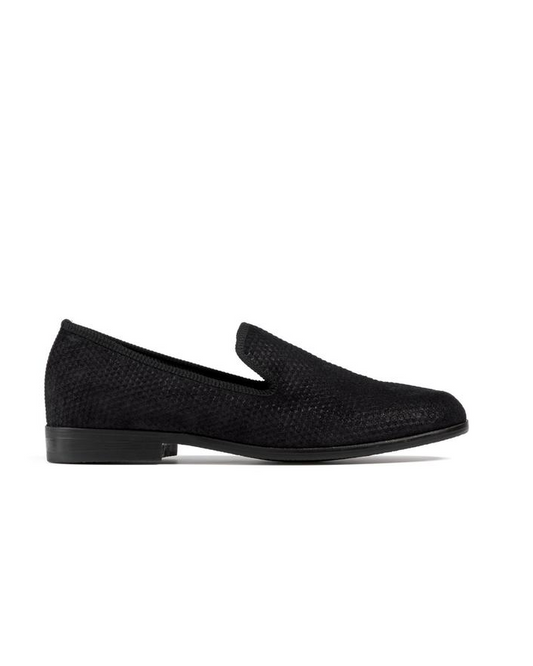 DUKE CUBED BLACK LOAFER