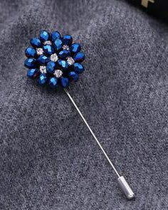 Flower Shape Lapel Pin