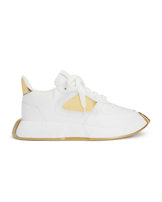 Ferox White and Reflective Gold