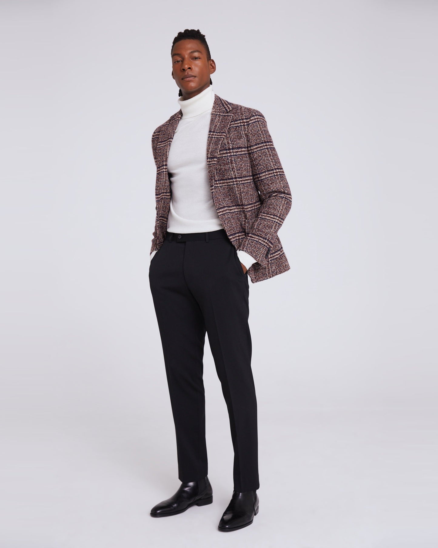 Fig Boucle Check Jacket