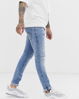 Skinny Fit Jeans in Light Aged