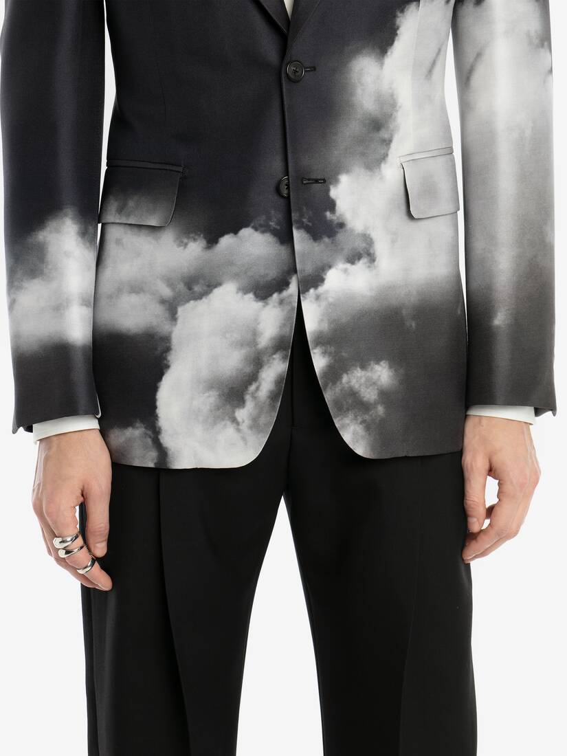 Men's Storm Sky Single-breasted Jacket in Storm