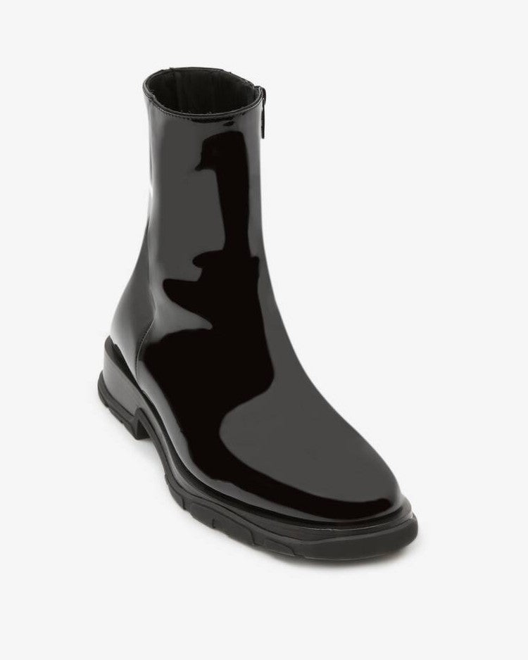 Men's Slim Tread Boot in Black