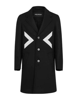 Modernist Single Breasted Coat