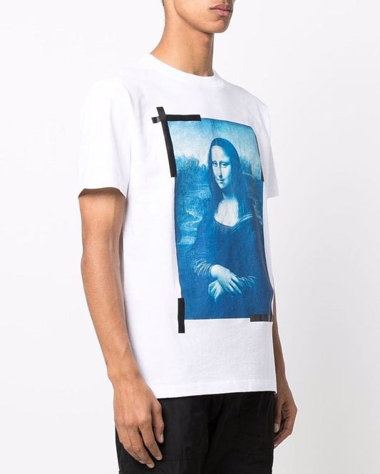 Monalisa Slim T-Shirt White