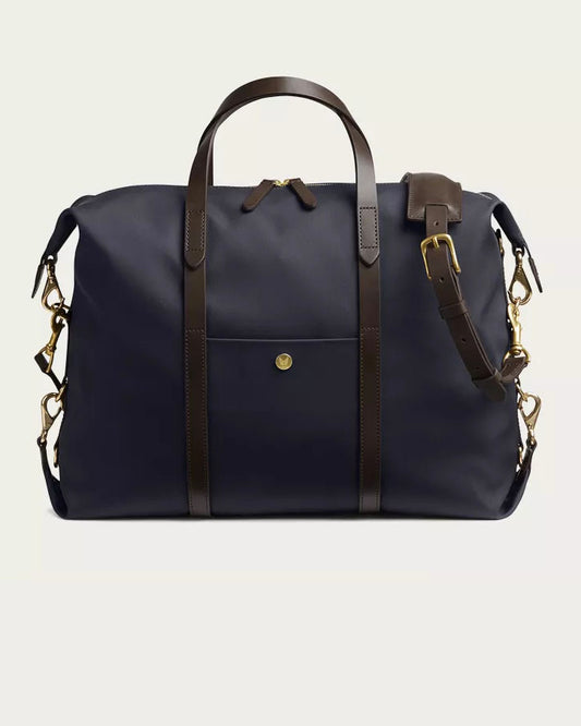 Navy/Dark Brown M/S Utility Duffle Bag
