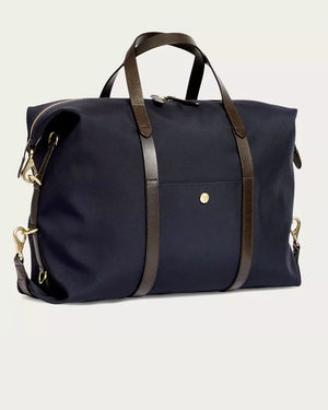 Navy/Dark Brown M/S Utility Duffle Bag