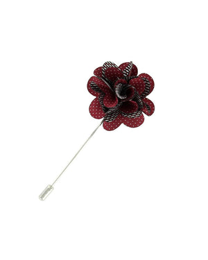 Pin Dot Flower Lapel Pin