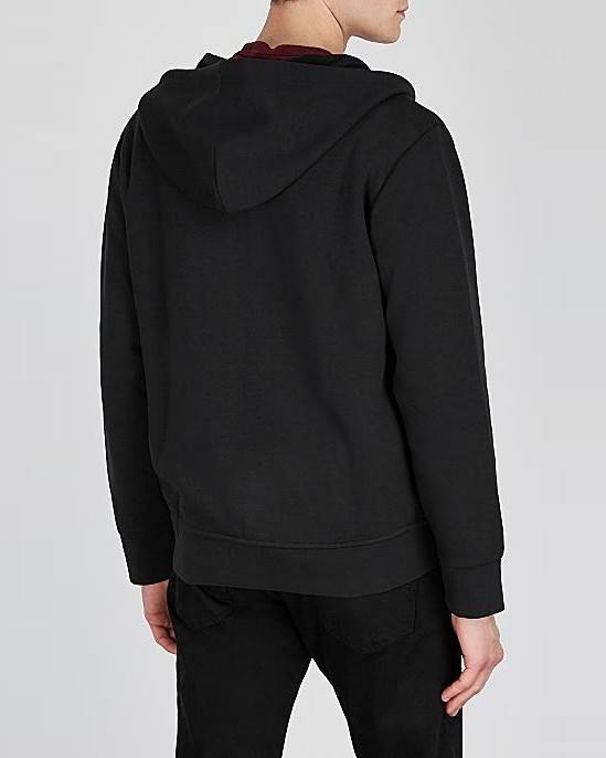 Performance Black Jersey Sweatshirt