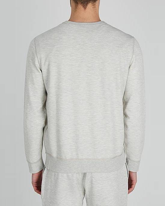 Performance Grey Jersey Sweatshirt