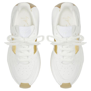 Ferox White and Reflective Gold