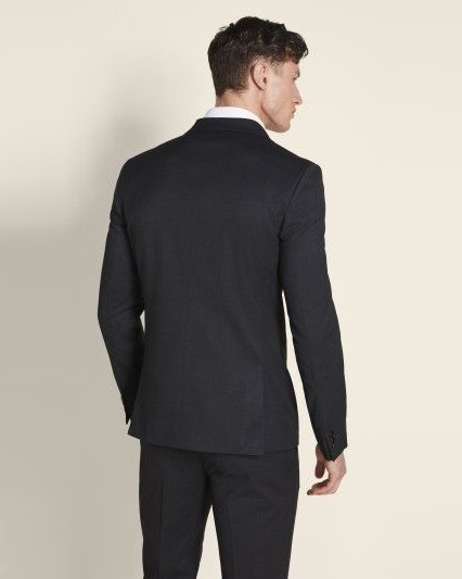 Slim Fit Charcoal Stretch Suit