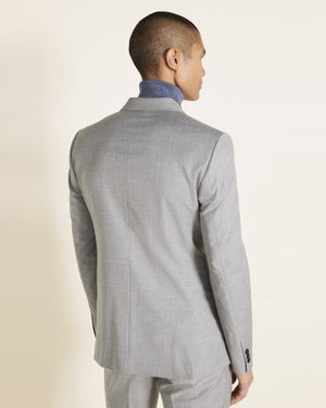 Slim Fit Grey Stretch Suit