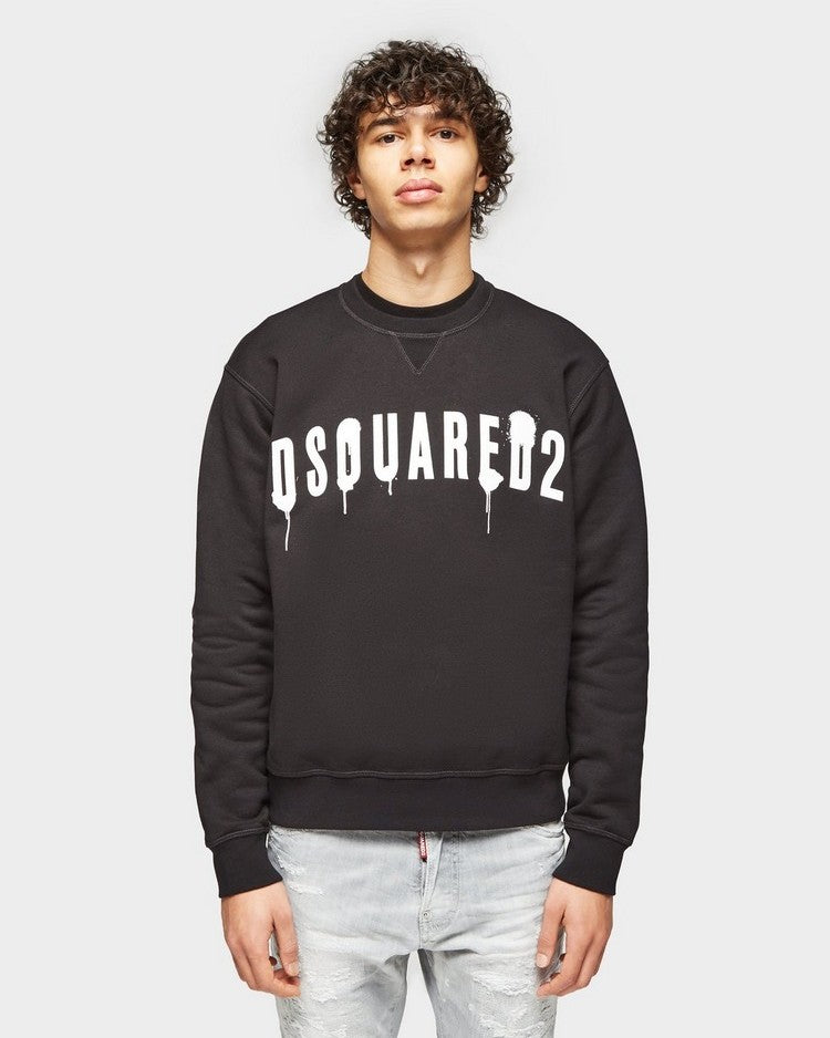 Spray Arch Logo Crewneck Sweatshirt