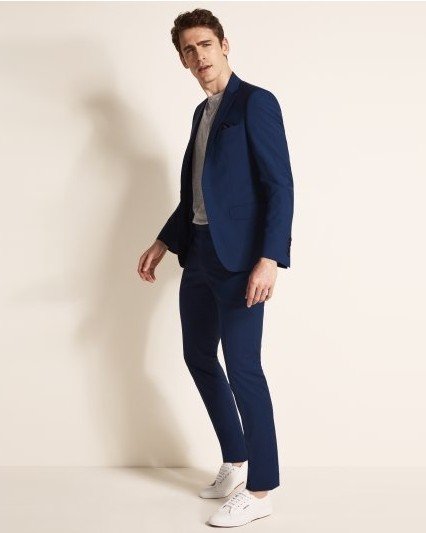 Tailored Fit Royal Blue Suit