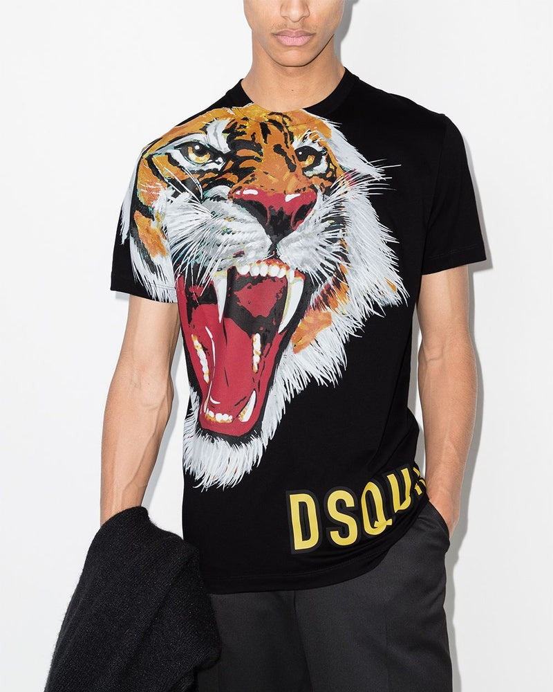 Tiger T-Shirt Black