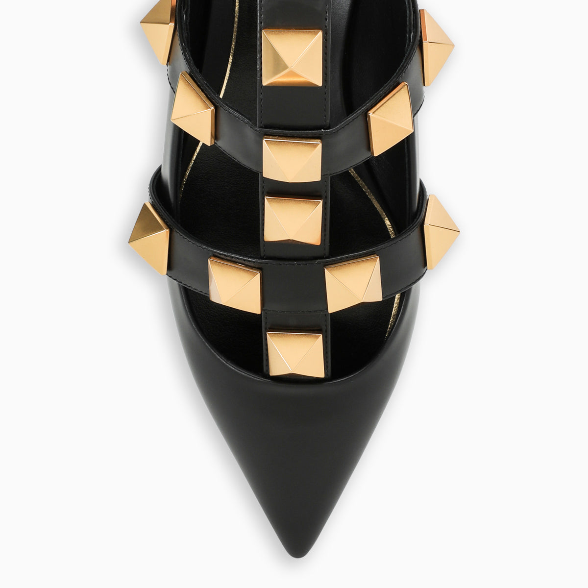 Black Roman Stud Runway sabot