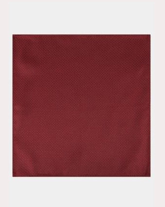 Wine Textured Pocket Square
