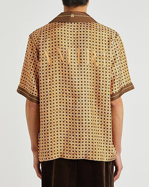 Weave Printed Silk-Twill Shirt