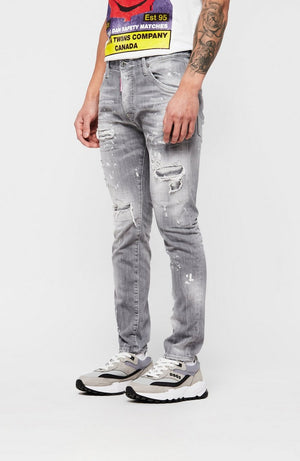 Skater Washed Grey Jean