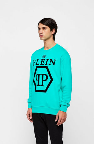 Large PP Plein Crewneck Sweatshirt